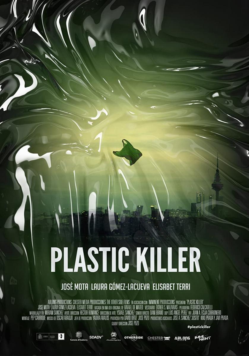 Póster del cortometraje "Plastic Killer" de la shortlist de los Oscar 2023